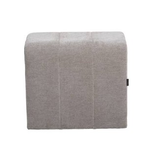 Bronx71 Modulaire hocker Seth chenille taupe