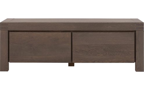 Goossens Tv Meubel Clear, 2 kleppen 45 cm diep