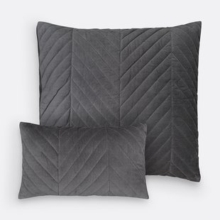 Gematelasseerde kussenhoes in fluweel, Milano