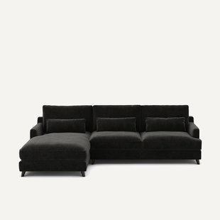 Chenille fluwelen hoekbank, Alwine