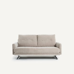 2-zitsbank in chenille fluweel, Delicato