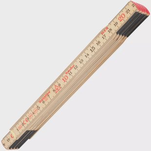 Hultafors Folding Rule 59, 100004 metrisch, duimstok 2 m