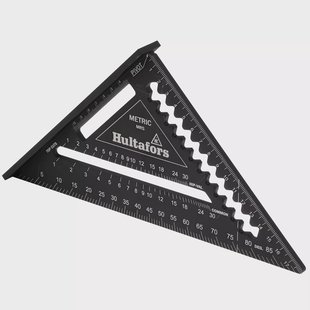Hultafors Rafter Square 257010 metrisch, meetdriehoek 18 cm
