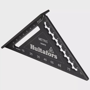 Hultafors Rafter Square 257030 metrisch, meetdriehoek 11 cm