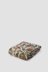 Multicolour sprei met bloemendessin (200X250 CM)