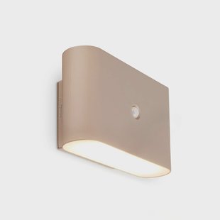 Briloner LED wandlamp Chat, beige, 16 cm, kunststof, sensor