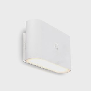 Briloner LED wandlamp Chat, wit, 16 cm, kunststof, sensor