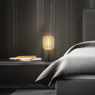 Briloner Tafellamp Rist, zwart/goud, hoogte 22 cm, metaal