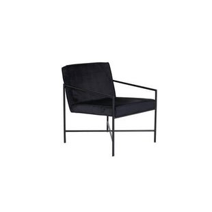 Rebellenclub Estiva Fauteuil - Zwart Fluweel
