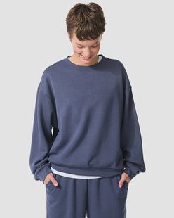 HEMA Dames lounge trui donkerblauw (donkerblauw)