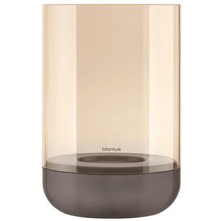 Blomus Calma Waxinelichthouder L Burned Metal