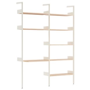 &amp;tradition Rombe B Wandkast Met Bureau IF1&amp;IF5 Alabaster&amp;Oak