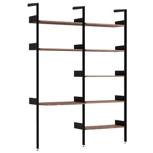 &amp;tradition Rombe B Wandkast Met Bureau IF1&amp;IF5 Anthracite&amp;Walnut