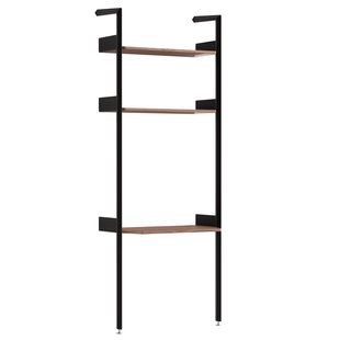 &amp;tradition Rombe Wandkast Met Bureau IF2 Anthracite&amp;Walnut