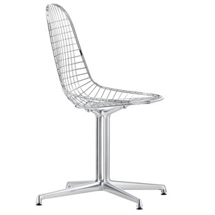 Vitra Eames Wire Chair DKL Stoel Aluminium
