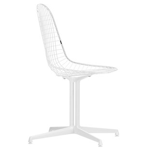Vitra Eames Wire Chair DKL Stoel White