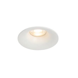 QAZQA Smart inbouwspot wit incl. Wifi GU10 50mm - Gijs