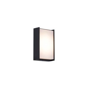 QAZQA Moderne buiten wandlamp zwart incl. LED IP65 - Packet