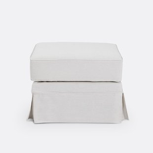 Poef in dik linnen, superieur comfort, Adelia