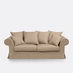 Hoekslaapbank Comfort Bultex® linnen, Adelia