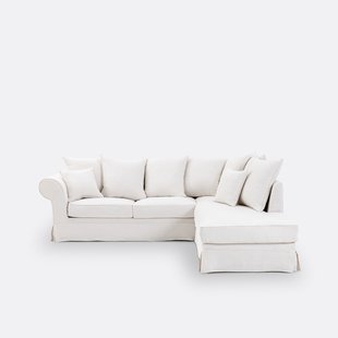 Hoekslaapbank Comfort Bultex® linnen, Adelia