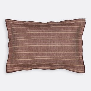 Linnen en zijden kussenhoes Marciana