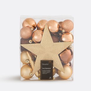 Set van 33 kerstballen, Caspar