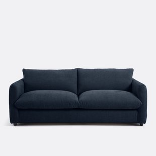 2-, 3-, 4-zits slaapbank.Yde fluweel met reliëf