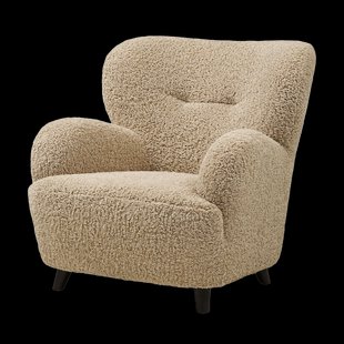 Marley fauteuil teddy lichtbruin