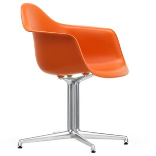 Vitra Eames RE Armchair DAL Chrome/Rusty Orange
