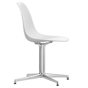 Vitra Eames RE Stoel DSL Chrome/Cotton White