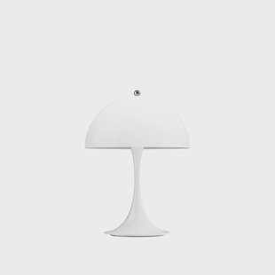 Panthella 250 PORTABLE LED-batterijlamp wit Louis Poulsen - Woonkamer - Modern - Kunststof - Met lampenkap