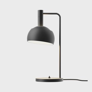 FJ Elements tafellamp zwart 45 cm Louis Poulsen - Woonkamer - Modern - Aluminium - Met lampenkap