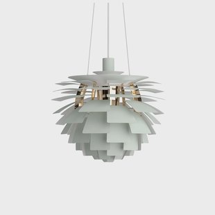 PH Artichoke hanglamp groen/messing 48 cm Louis Poulsen - Woonkamer - Modern - Metaal - 1 lamp
