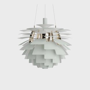PH Artichoke hanglamp groen/messing 60 cm Louis Poulsen - Woonkamer - Modern - Metaal - 1 lamp
