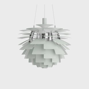 PH Artichoke hanglamp groen/chroom 60 cm Louis Poulsen - Woonkamer - Modern - Metaal - 1 lamp