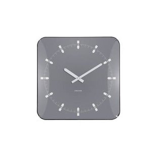 Karlsson - Wall Clock Sucinto Dome Square