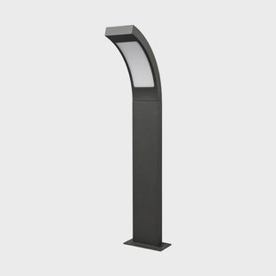 Juvia Buiten Tuinlampe IP54 Graphite Lucande - Balkon - Modern - Aluminium - 1 lamp