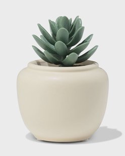 HEMA Bloempot ⌀7x7.4cm keramiek crème (creme)