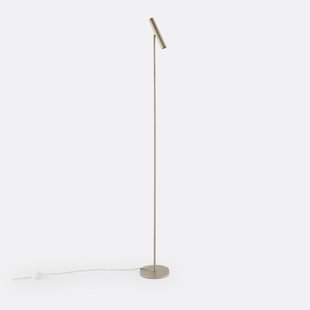 Voetlamp/leeslamp in ijzermetaal, richtbaar, Joha