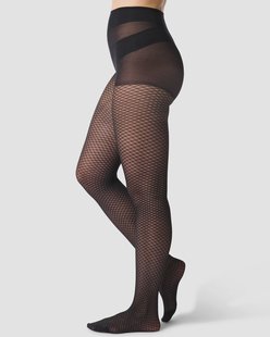 HEMA Fashion panty dessin zwart (zwart)