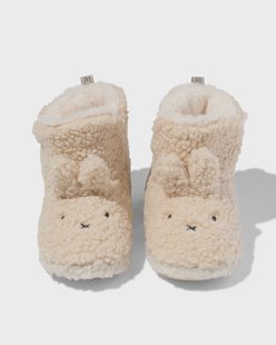 HEMA Nijntje kindersloffen teddy beige (beige)