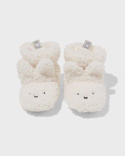 HEMA Nijntje babysloffen teddy wit (wit)