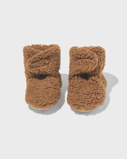 HEMA Newborn sloffen teddy bruin (bruin)