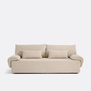 Omvormbare 3-zitsbank in ribfluweel, Maona