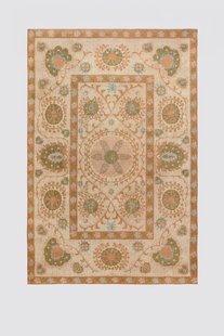 Multicolour vloerkleed met print