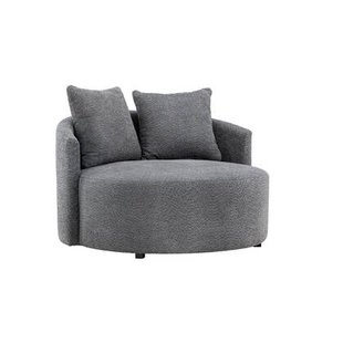 Fjôrd - Loveseat Grijs Teddy - 118x118x72cm - Kelso
