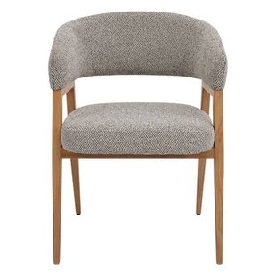 DÉJA Living - Eetkamerstoel Taupe|Naturel - Fureso - Set van 2