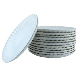 OTIX Dinerborden Bordenset 12 Persoons Onderborden 32cm Wit Keramie...