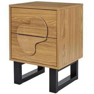 MISOU Calypso Nachtkastje Wandkast met Lades Bijzettafel Nachtkast...